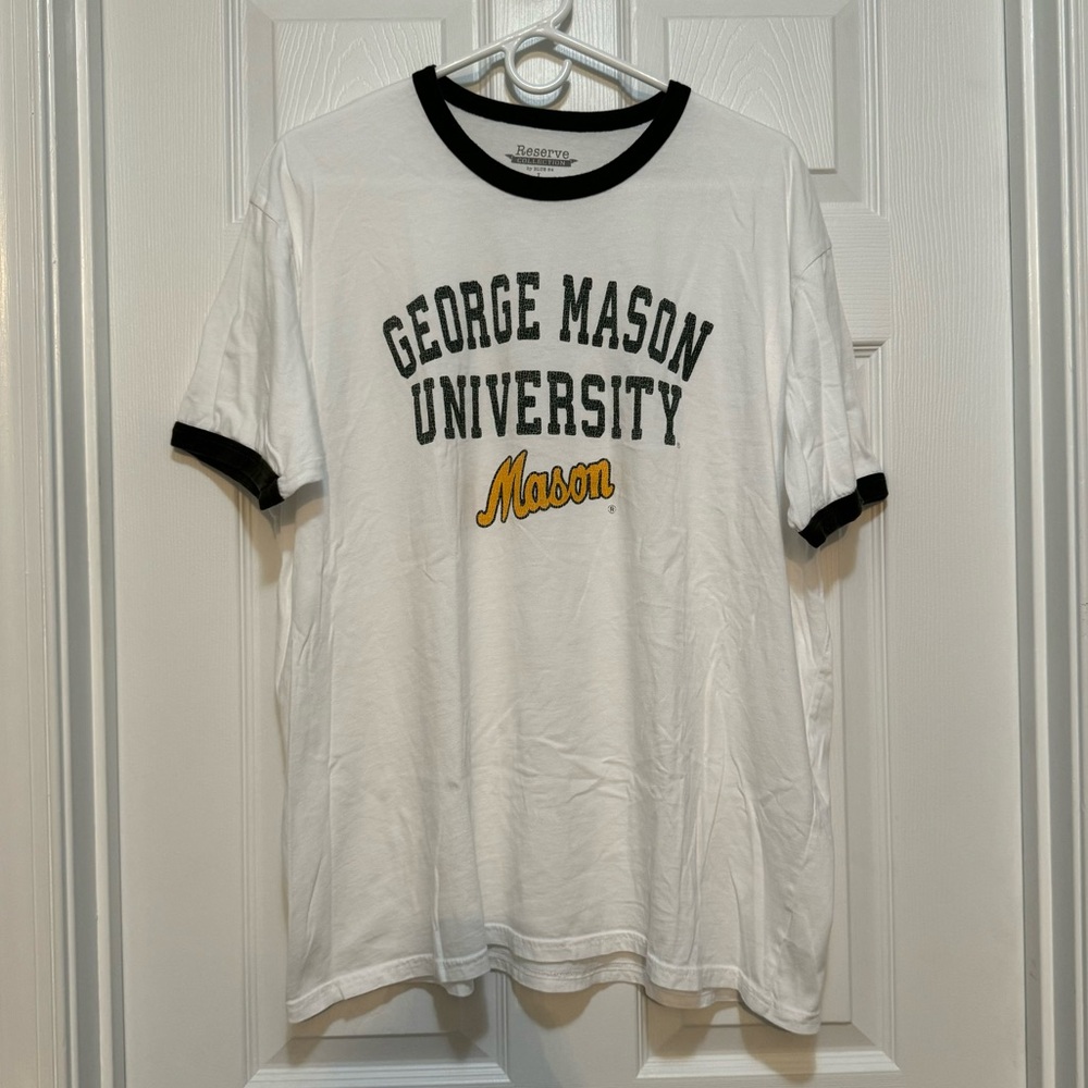 George Mason University Ringer Tee